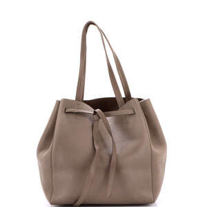 Celine Small Phantom Tie Cabas Tote Leather